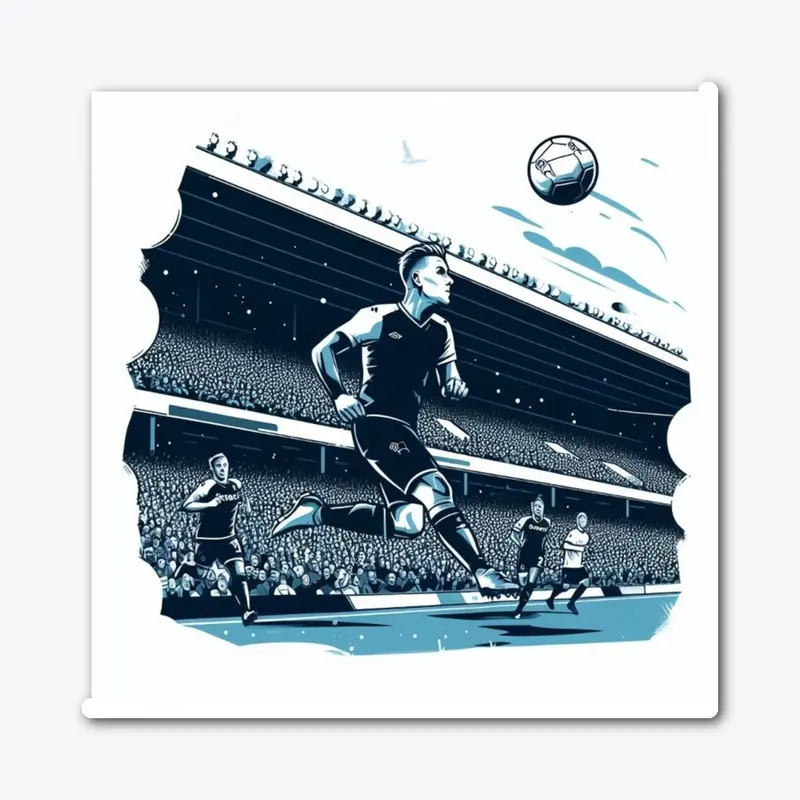 Derby County stylized print